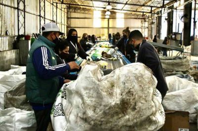 Inauguran un polo productivo cooperativo de reciclado en Tigre