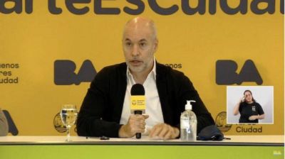 Rodr�guez Larreta confirm� que el lunes reabrir�n los comercios en las grandes avenidas de la Ciudad