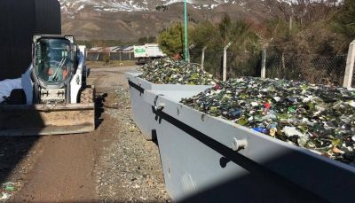 Reciclado en San Mart�n de los Andes: retiraron m�s de 30 mil kilos de vidrio