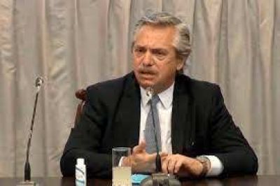 Alberto Fern�ndez pone en marcha un ambicioso plan de obras para reactivar la econom�a