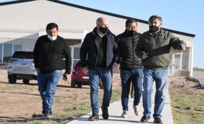 Intendente recorri� el avance de la obra del complejo tur�stico del Stia