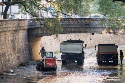 Limpieza de La Ca�ada: casi 140 toneladas de basura
