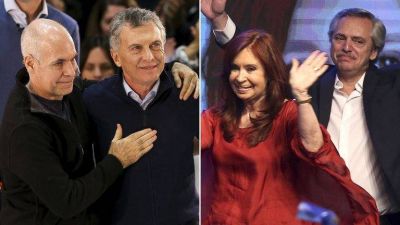 Primera duda electoral: si el duelo de 2021 ser� entre Mauricio Macri y Cristina Kirchner o entre Alberto Fern�ndez y Horacio Rodr�guez Larreta