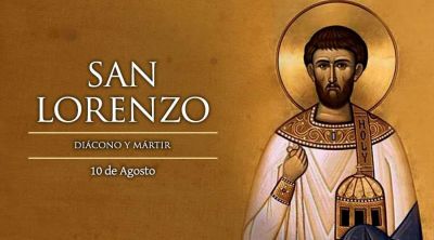 Hoy es la fiesta de San Lorenzo, di�cono m�rtir
