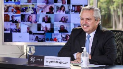Alberto Fern�ndez anunci� pol�ticas para el desarrollo de la obra p�blica con perspectiva de g�nero