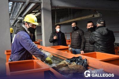 Grasso visit� la planta de reciclaje y destac�: �Nos estamos ocupando con hechos concretos�