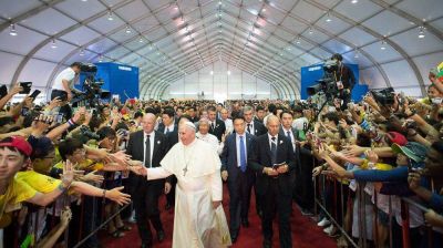 6 a�os despu�s de la visita a Corea, la voz del Papa sigue teniendo fuerza