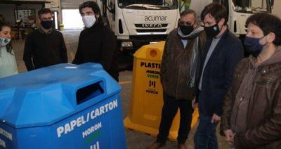 El Municipio redisea el programa de reciclado Morn Verde y comienza por contenedores en hospitales pblicos