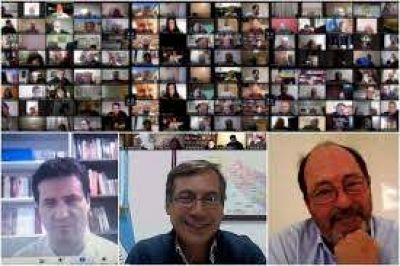 La interna bonaerense se col� en un nuevo c�nclave virtual de la UCR