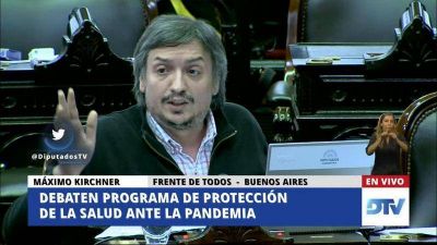 M�ximo Kirchner encabezar�a una lista en las elecciones del PJ el 20/12