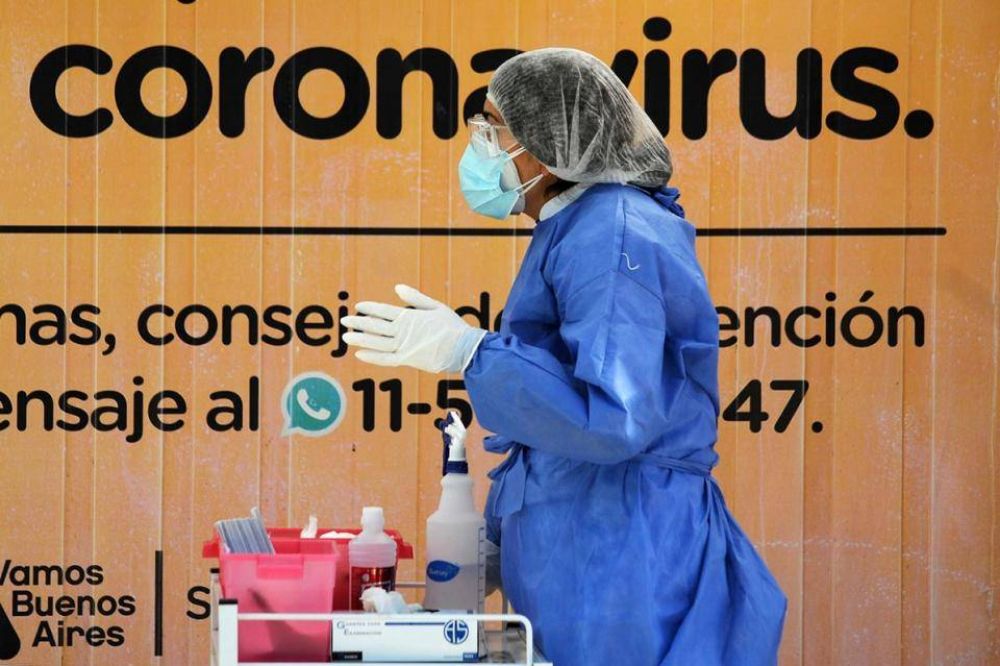 Coronavirus en Argentina: dos muertes por da en el personal de salud 
