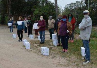 Ayuda para recuperadores de material desechado