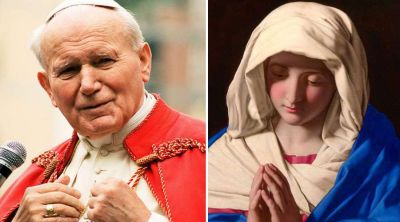 La �dormici�n� de la Virgen Mar�a explicada por el Papa San Juan Pablo II