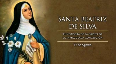 Hoy es la fiesta de Santa Beatriz de Silva, difusora de la Inmaculada Concepci�n