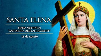 Hoy celebramos a Santa Elena que rescat� la Santa Cruz de Cristo