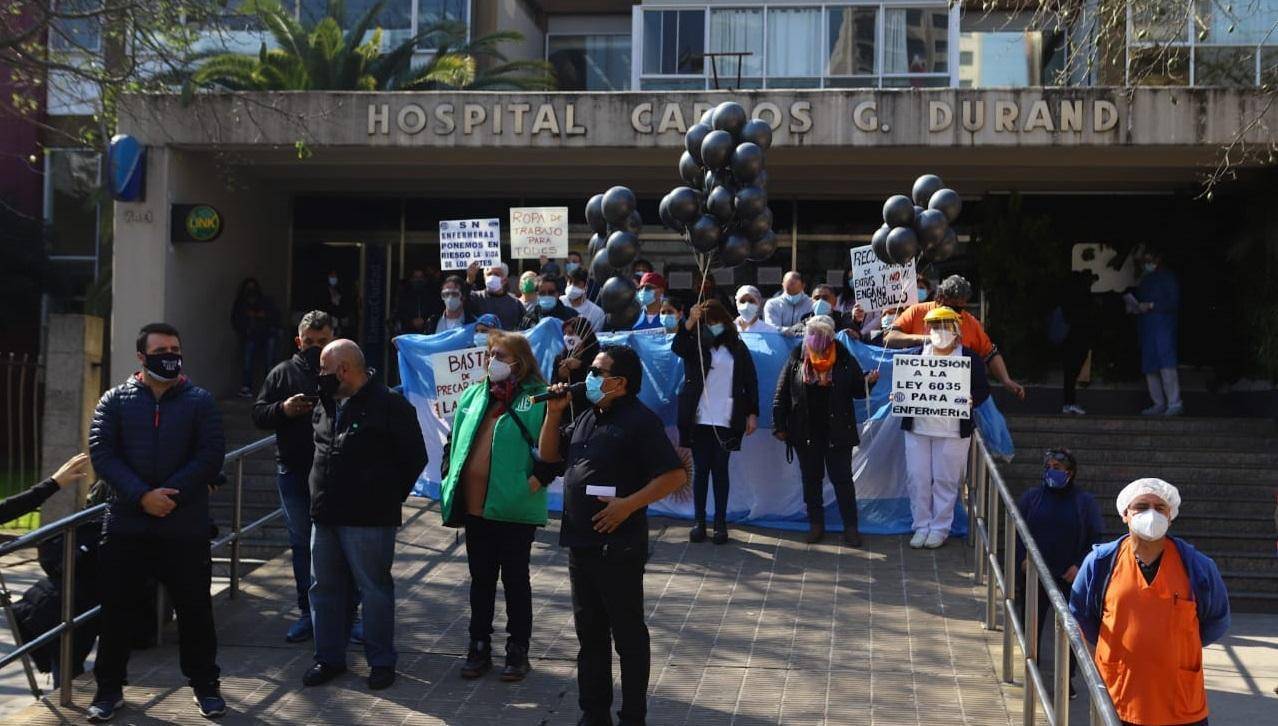 Trabajadores del Hospital Durand encienden las alarmas: 