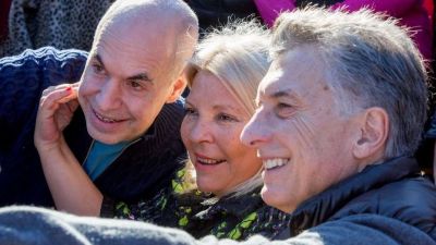 Macri, Larreta y Carri�, el tri�ngulo de una oposici�n sin l�der