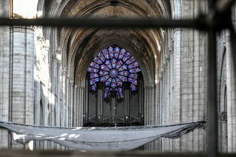 Cmo es la monumental tarea de restaurar el rgano de Notre Dame
