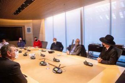 El Jefe de Gobierno de la Ciudad de Buenos Aires se reuni� con l�deres religiosos