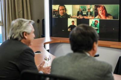 Alberto Fern�ndez: �Hay muchos argentinos que necesitaban que el Estado se acuerde de ellos�