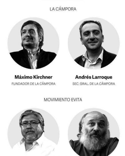 Guerra pol�tica total entre La C�mpora y el Movimiento Evita