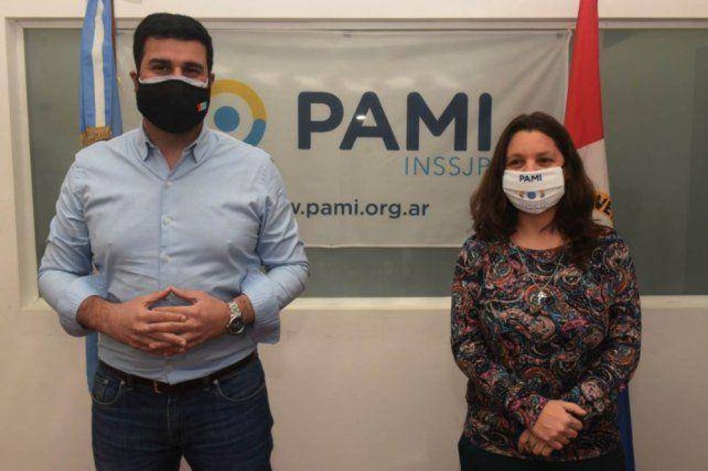 Marcos Cleri y Yanina Muratore destacaron la gestin de Pami en la pandemia