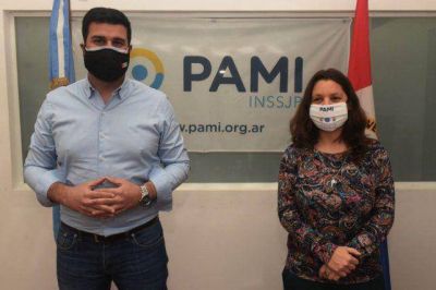 Marcos Cleri y Yanina Muratore destacaron la gesti�n de Pami en la pandemia