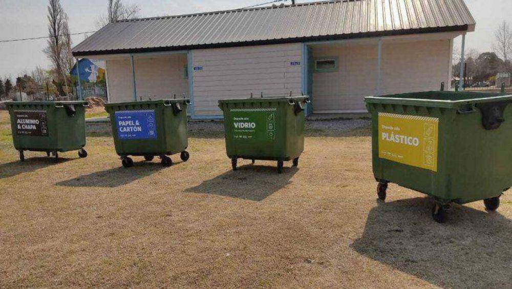Plottier abre su primer punto verde para incentivar el reciclaje