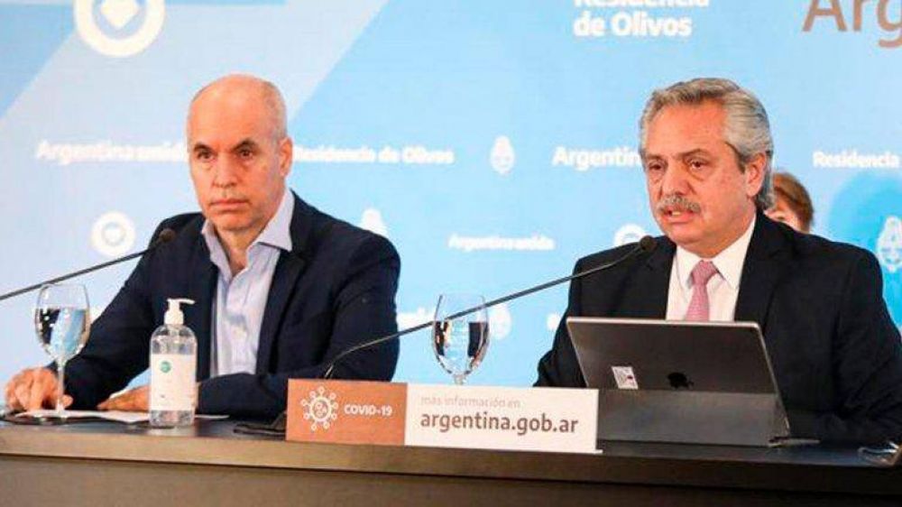 Alberto Fernndez y Horacio Rodrguez Larreta negocian en silencio un acuerdo para compensar el traspaso de la Justicia con la coparticipacin