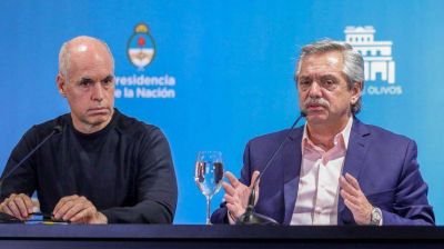 Larreta achica la grieta: 