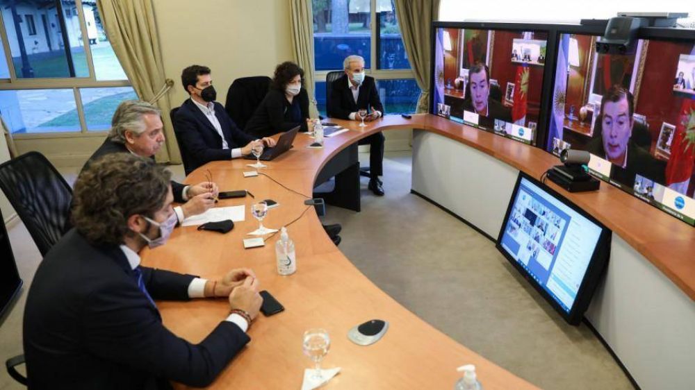 Alberto muy molesto con los gobernadores por la suba de contagios en las provincias