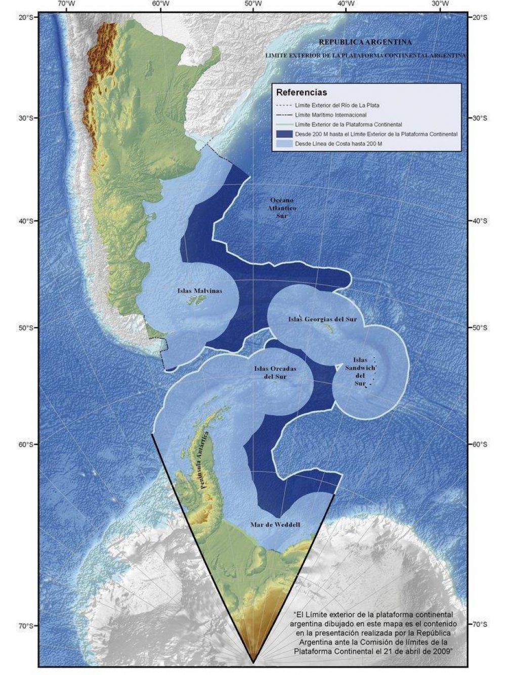 Malvinas: el Gobierno habilitará licitaciones petroleras en la zona de ampliación de la plataforma submarina para fortalecer su reclamo de soberanía