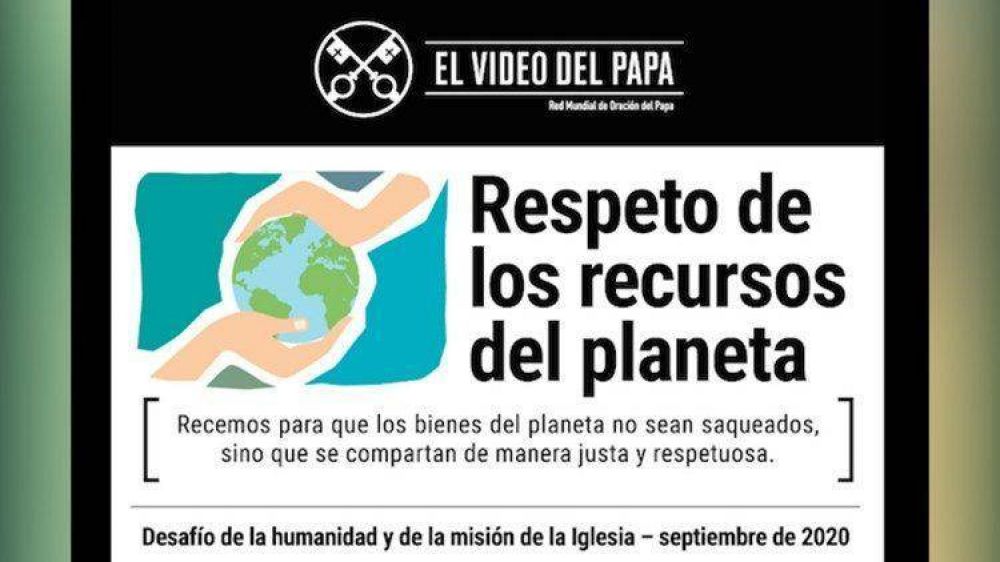 Francisco pide �no al saqueo, s� al compartir� en su video de septiembre