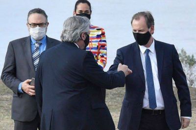 El gobernador de Entre R�os, Gustavo Bordet, tiene coronavirus: estuvo el viernes con Alberto Fern�ndez