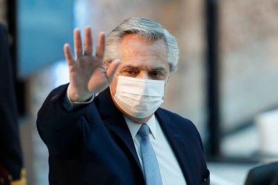 Fern�ndez, en versi�n militante ante el 