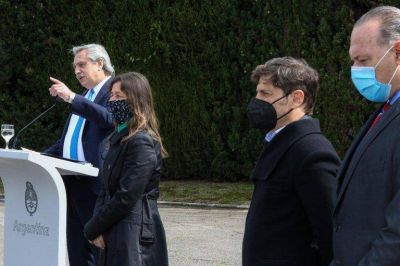 Plan de seguridad para el conurbano: Alberto Fern�ndez refuerza el lazo con los intendentes bonaerense y debilita la figura de Sergio Berni