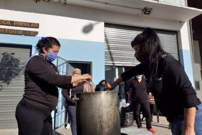 Tras seis meses de pandemia, hay un 40% m�s de comedores y la comida no alcanza