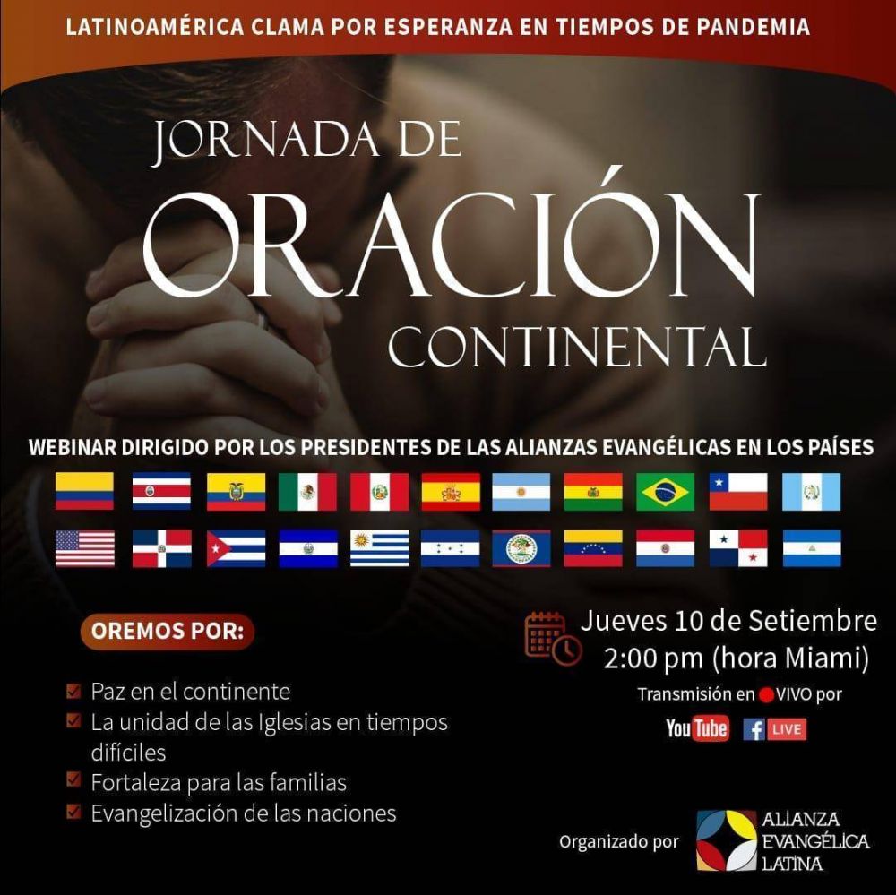 Los evanglicos latinos convocan a una jornada de oracin continental