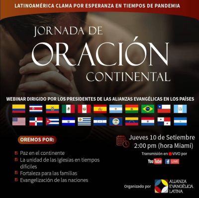 Los evang�licos latinos convocan a una jornada de oraci�n continental