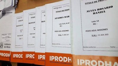 IPRODHA ultima detalles para la entrega de t�tulos de propiedad en San Vicente, San Pedro y Pozo Azul