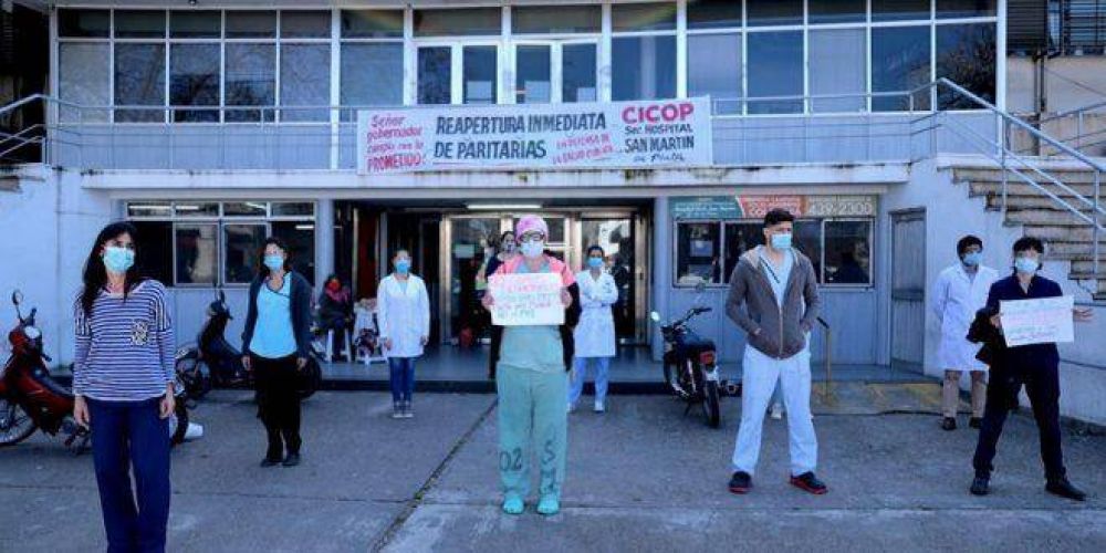 La Plata: trabajadores del Hospital San Martn reclaman mayor presupuesto para la salud pblica