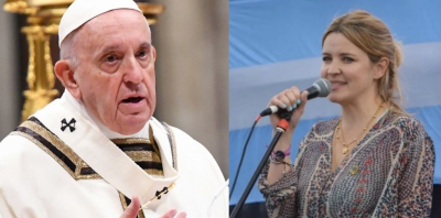 El Papa le pidi� perd�n a la madre de una viceintendenta por la ofensa de un sacerdote