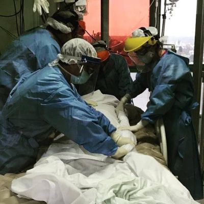 COVID las 24 horas: c�mo se combate la pandemia desde la trinchera hospitalaria platense