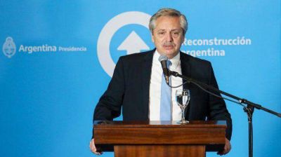 Alberto anunci� la creaci�n de un fondo de asistencia a las provincias en 2021