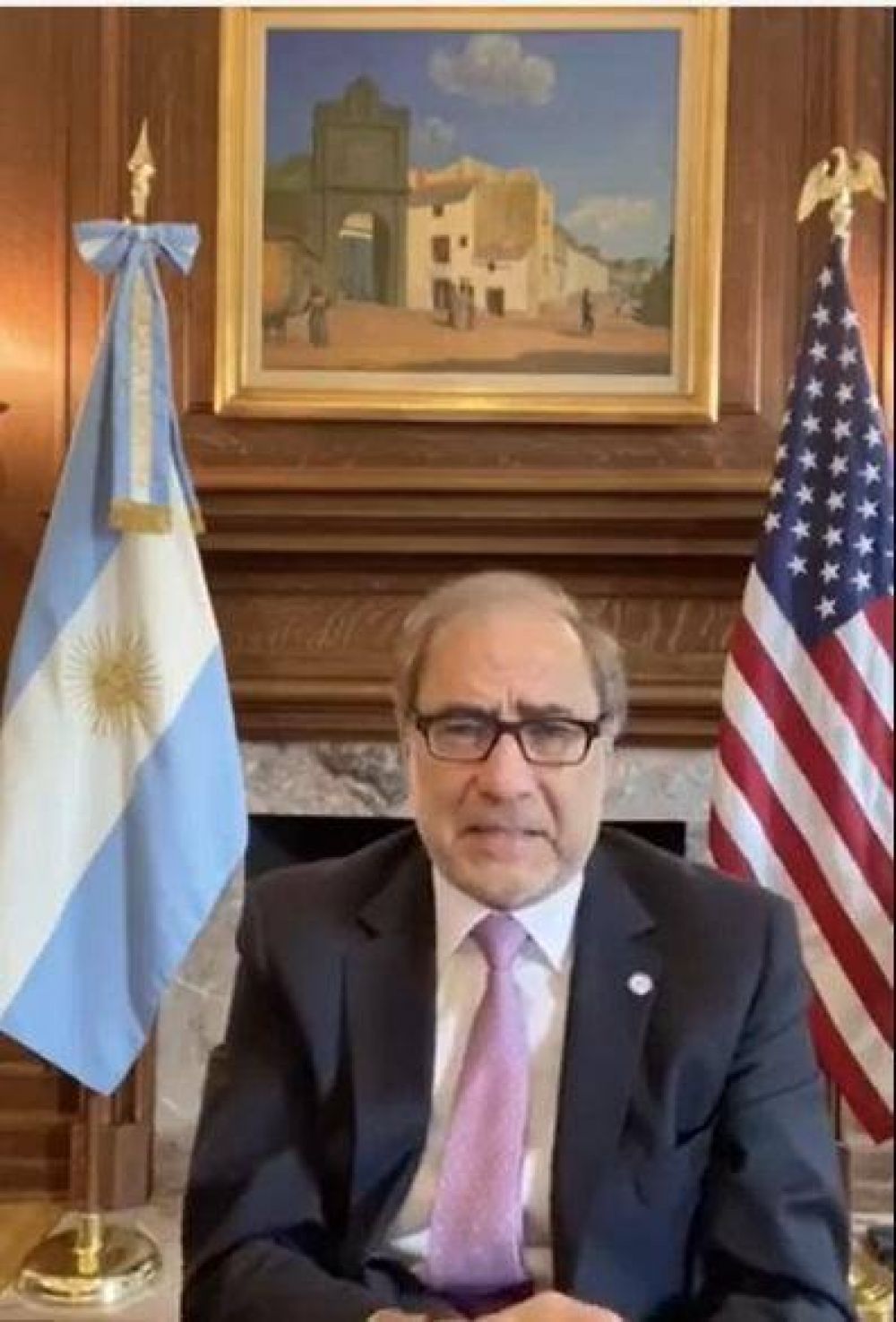 Emotivo mensaje del Embajador argentino en EE.UU a la comunidad juda por Rosh Hashan