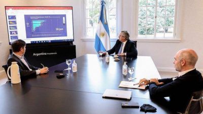 En medio de la tensi�n pol�tica, Alberto Fern�ndez recibir� a Rodr�guez Larreta y Kicillof para definir c�mo sigue la cuarentena en el AMBA