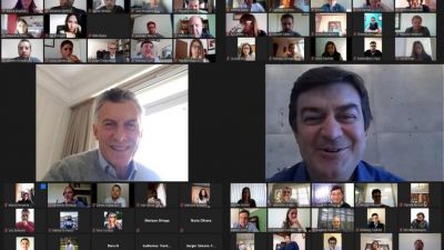 Macri desaf�a el liderazgo de Larreta y re�ne a dirigentes del PRO por zoom