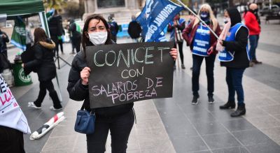 En la previa de la paritaria, investigadores del CONICET piden 75% de aumento y anuncian paro de 48 horas