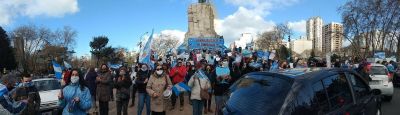 Nuevo �banderazo� contra el Gobierno en el centro de Mar del Plata