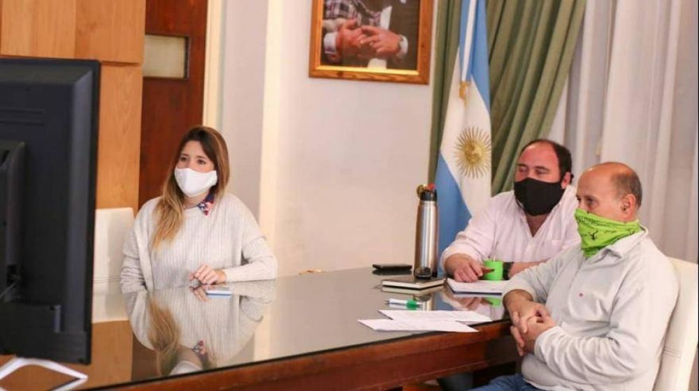 General Paz: el intendente gestiona aporte para el mejoramiento del Parque Industrial